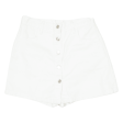 PASTA Womens Skort Skirt White Short 90s Denim S For Cheap