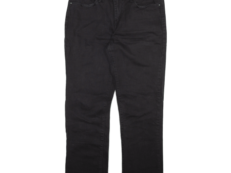 LEVI S Womens Jeans Black Regular Straight W31 L28 Online Hot Sale