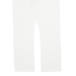 ARMANI JEANS Womens Jeans White Regular Straight W32 L30 Supply