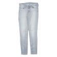 LEVI S Womens Jeans Grey Slim Skinny Stone Wash W28 L32 Sale