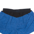 REEBOK Mens Sports Shorts Blue Loose M W30 on Sale