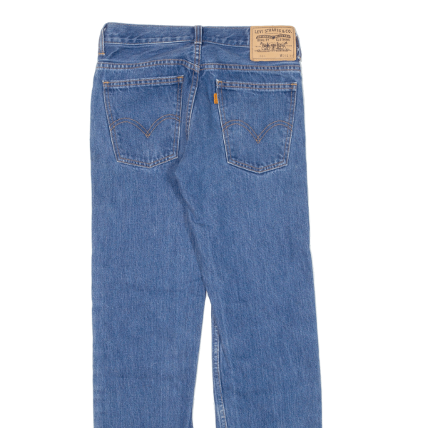 LEVI S 684 Mens Jeans Blue Regular Straight W25 L29 on Sale