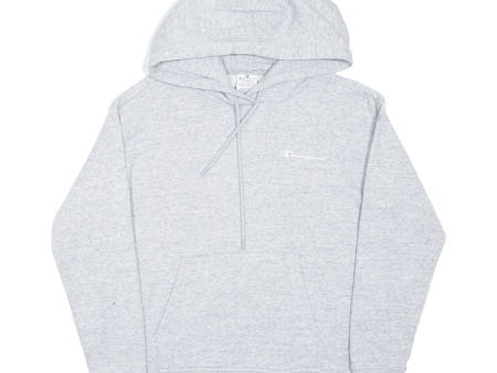 CHAMPION Mens Grey Hoodie XS on Sale