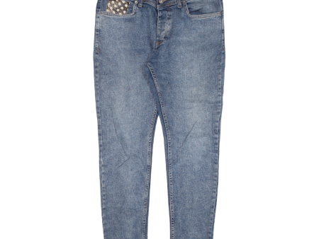 ROBERTO CAVALLI Womens Jeans Blue Slim Skinny W32 L28 Online Sale