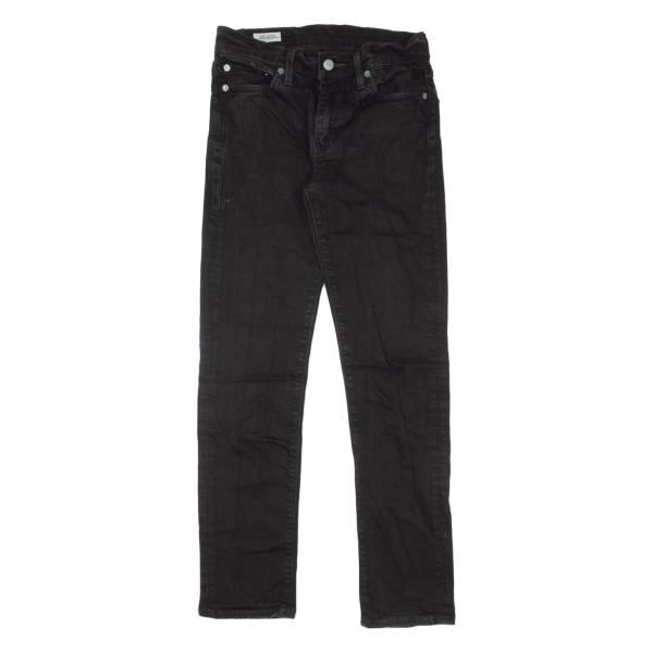 LEVI S 511 BIG E Jeans Mens Black Slim Straight W28 L30 For Cheap