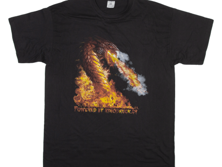 B&C COLLECTION Dragon Mens T-Shirt Black XL For Sale