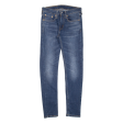 LEVI S 519 Hi-Ball Womens Jeans Blue Slim Skinny W28 L29 Online Sale