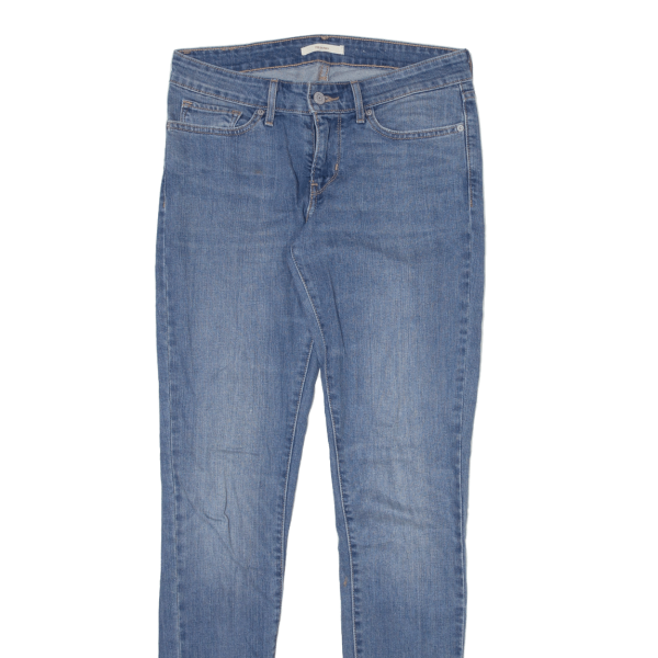 LEVI S 711 Womens Jeans Blue Slim Skinny W30 L32 Discount