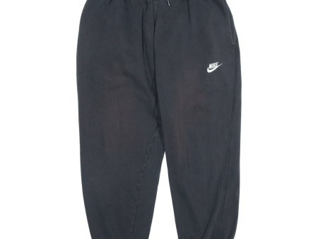 NIKE Womens Joggers Black Tapered S W28 L26 For Cheap