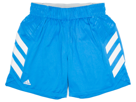 ADIDAS Mens Sports Shorts Blue Loose XL W32 Hot on Sale