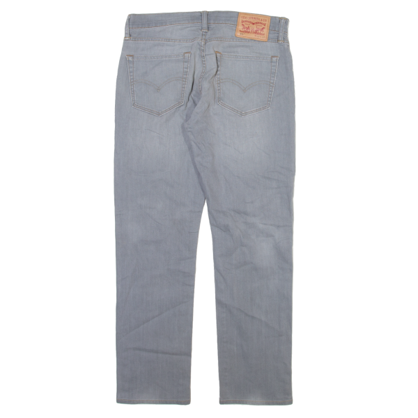 LEVI S 511 Jeans Mens Grey Slim Straight Stone Wash W32 L29 Online Hot Sale