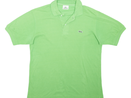 LACOSTE Mens Polo Shirt Green S Cheap