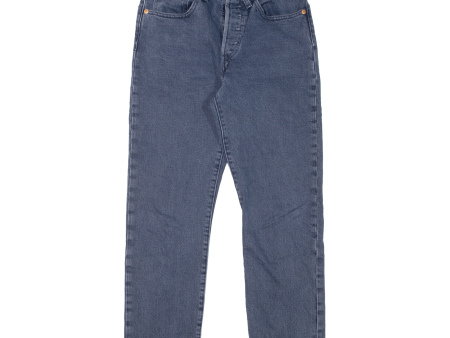 LEVI S 501 BIG E Jeans Womens Blue Regular Straight W26 L26 on Sale