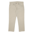 LEVI S 511 Jeans Mens Beige Slim Straight W34 L25 Online now