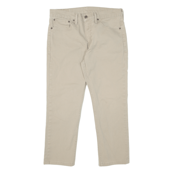 LEVI S 511 Jeans Mens Beige Slim Straight W34 L25 Online now