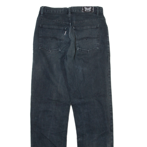 TEDDY S Mens Jeans Grey Regular Straight W26 L31 Online Hot Sale