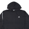 ADIDAS Womens Black Hoodie L For Cheap