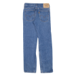 LEVI S 684 Mens Jeans Blue Regular Straight W25 L29 on Sale