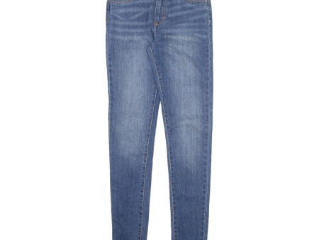 LEVI S 720 High Rise Girls Jeans Blue Slim Skinny W26 L31 Hot on Sale