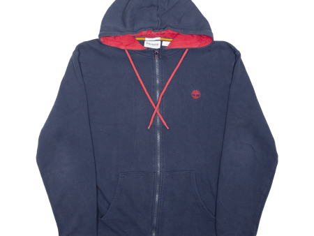 TIMBERLAND Mens Blue Hoodie S For Discount