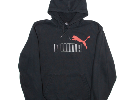 PUMA Mens Black Hoodie L Sale