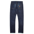 CARHARTT WIP Irvine Pant Womens Jeans Blue Slim Straight W30 L34 Discount