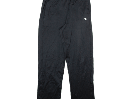 CHAMPION Mens Track Pants Black Straight M W26 L29 Online Hot Sale