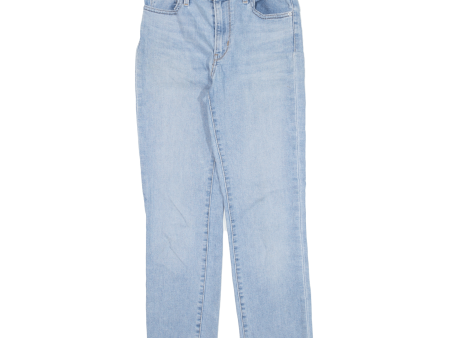 LEVI S 724 BIG E High Rise Womens Jeans Blue Regular Straight W26 L25 Sale