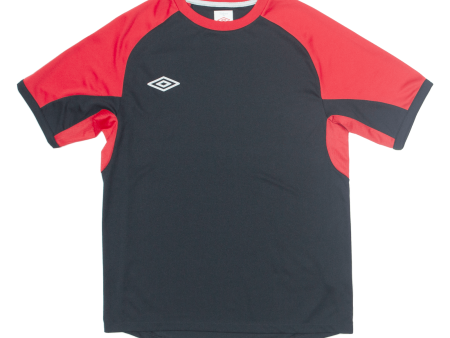 UMBRO Mens T-Shirt Black L on Sale