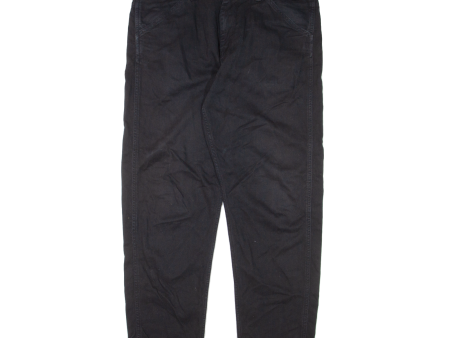 CARHARTT WIP Jacob Pant Mens Jeans Black Relaxed Tapered W37 L29 Online now