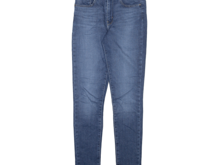 LEVI S 721 High Rise Womens Jeans Blue Slim Skinny W27 L30 Online now