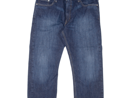 LEVI S 514 Jeans Mens Blue Slim Straight Stone Wash W38 L25 Online now