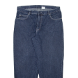 TRACK Mens Jeans Blue Regular Straight W37 L30 on Sale