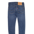 LEVI S 519 Hi-Ball Womens Jeans Blue Slim Skinny W28 L29 Online Sale