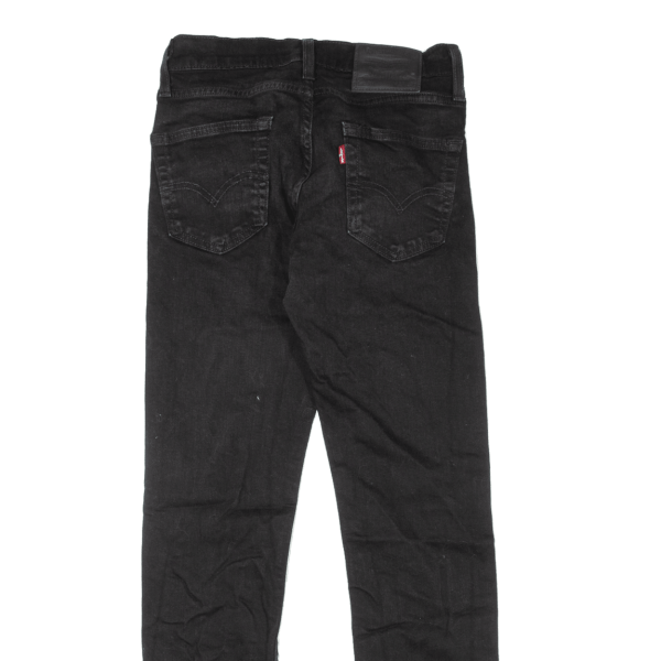 LEVI S 511 BIG E Jeans Mens Black Slim Straight W28 L30 For Cheap