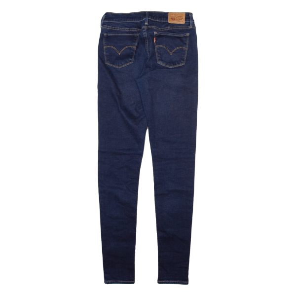 LEVI S 710 Womens Jeans Blue Slim Skinny W26 L31 on Sale