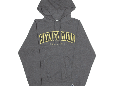 CHAMPION Harvey Mudd College Mens Grey Hoodie USA XS Online now