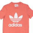 ADIDAS Womens T-Shirt Pink UK 6 Online