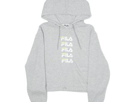 FILA Womens Grey Hoodie M For Sale