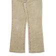 IBEN BERING Womens Jeans Beige Regular Bootcut W28 L27 Discount