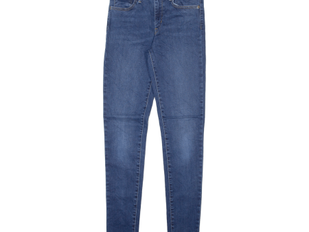 LEVI S 720 High Rise Womens Jeans Blue Slim Skinny W27 L32 Hot on Sale