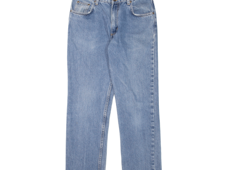 WRANGLER Hero Womens Jeans Blue Regular Straight Stone Wash W27 L30 Online Hot Sale