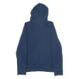 ADIDAS ORIGINALS Womens Blue Hoodie UK 10 Online now