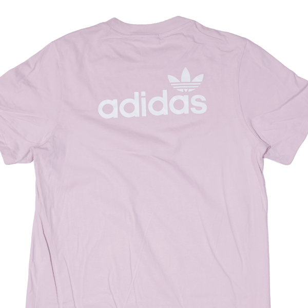 ADIDAS Extra Long Womens T-Shirt Pink UK 12 on Sale