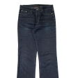 VERSACE JEANS Womens Jeans Blue Slim Bootcut W28 L32 on Sale