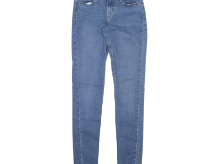 LEVI S 710 Womens Jeans Blue Slim Skinny W26 L32 For Cheap