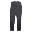 LEVI S 710 Big E Womens Jeans Grey Slim Skinny Stone Wash W25 L28 on Sale