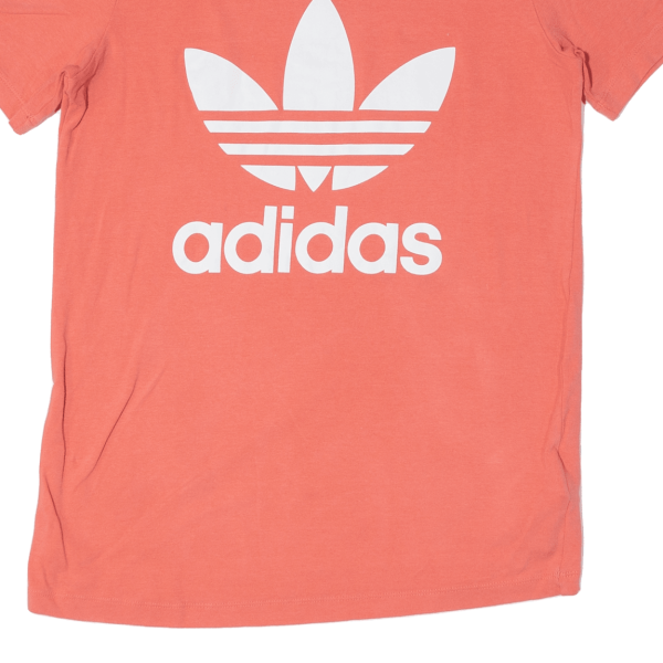 ADIDAS Womens T-Shirt Pink UK 6 Online