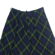 Womens A-Line Skirt Blue Midi 90s Check L Online Hot Sale