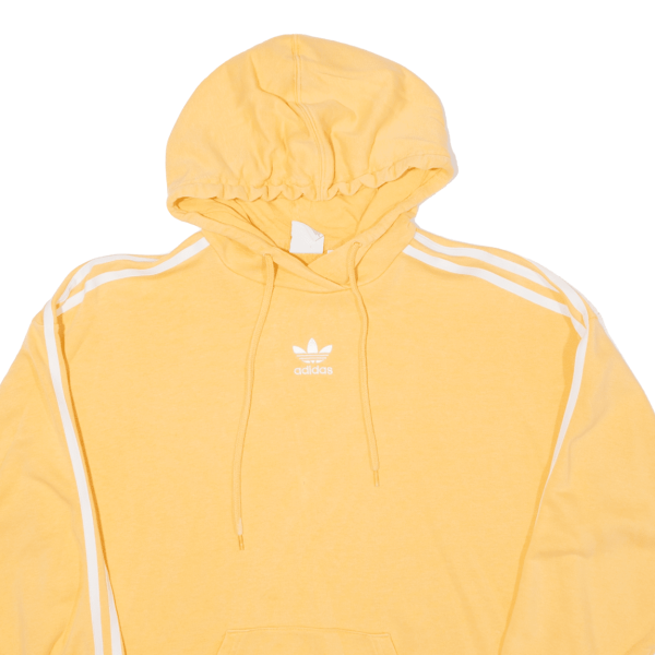 ADIDAS ORIGINALS Womens Orange Hoodie UK 12 Discount